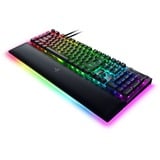 Razer BlackWidow V4 Pro RGB clavier gaming mécanique Noir, Layout DE (QWERTZ), Razer certified Mechanical Green Switches, 100%