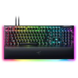 Razer BlackWidow V4 Pro, clavier gaming Noir, Layout DE, Razer certified Mechanical Green Switches