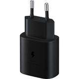 SAMSUNG 25W Fast Charger USB-C, Chargeur Noir, sans câble
