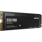 Samsung 980, 1 To SSD MZ-V8V1T0BW, M.2 (2280), PCIe Gen 3.0 x4, NVMe 1.4