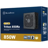 SilverStone Triton 850Rz alimentation  modulaire 850 watt Noir, 1x 12V-2x6, 2x PCIe