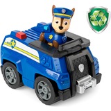 Spin Master Vehicule + Figurine Chase La Pat' Patrouille, Jeu véhicule Bleu, PAW Patrol Vehicule + Figurine Chase La Pat' Patrouille, Voiture de police, PAW Patrol, 3 an(s), Plastique, Noir, Bleu, Blanc