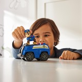 Spin Master Vehicule + Figurine Chase La Pat' Patrouille, Jeu véhicule Bleu, PAW Patrol Vehicule + Figurine Chase La Pat' Patrouille, Voiture de police, PAW Patrol, 3 an(s), Plastique, Noir, Bleu, Blanc