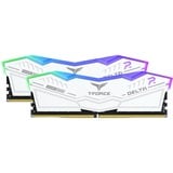Team Group DIMM 32 GB DDR5-7800 (2x 16 GB) Dual-Kit, Mémoire vive Blanc