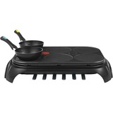 Tefal Duo Wok Party, Barbecue Noir