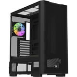 Thermaltake S380 TG ARGB Black boîtier midi tower Noir | 2x USB-A | 1x USB-C | RGB | Verre Trempé