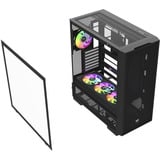 Thermaltake S380 TG ARGB Black boîtier midi tower Noir | 2x USB-A | 1x USB-C | RGB | Verre Trempé