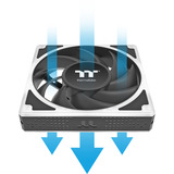 Thermaltake TOUGHFAN EX 120 ARGB Sync ventilateurs de boîtier Noir, 3 pièces, 120 x 120 x 25 mm