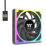 Thermaltake TOUGHFAN EX 120 ARGB Sync ventilateurs de boîtier Noir, 3 pièces, 120 x 120 x 25 mm