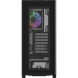 Thermaltake  boîtier midi tower Noir | 2x USB-A | 1x USB-C | RGB | Window