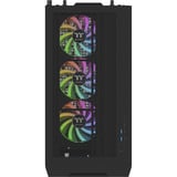 Thermaltake  boîtier midi tower Noir | 2x USB-A | 1x USB-C | RGB | Window