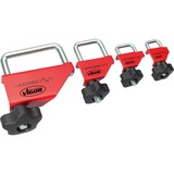 VIGOR Pince de fixation Rouge/Noir