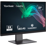 ViewSonic VP2788-5K écran plat de PC 68,6 cm (27") 5120 x 2880 pixels 5K Ultra HD LED Noir Moniteur Noir, 1x DisplayPort, 1x HDMI, 2x USB-C, 2x USB-A, 2x Thunderbolt, 68,6 cm (27"), 5120 x 2880 pixels, 5K Ultra HD, LED, 5 ms, Noir
