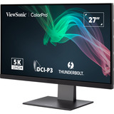 ViewSonic VP2788-5K écran plat de PC 68,6 cm (27") 5120 x 2880 pixels 5K Ultra HD LED Noir Moniteur Noir, 1x DisplayPort, 1x HDMI, 2x USB-C, 2x USB-A, 2x Thunderbolt, 68,6 cm (27"), 5120 x 2880 pixels, 5K Ultra HD, LED, 5 ms, Noir