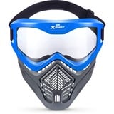 ZURU 36776 Masques fantaisie, Lunettes de protection Bleu/gris, XSHOT 36776, Enfant, Masque facial, 8 an(s)