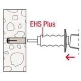 fischer EA II M6 R, Cheville Acier inoxydable