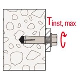 fischer EA II M6 R, Cheville Acier inoxydable