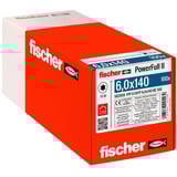 fischer Vis à bois PowerFull II 6,0x140 ZK TX VG 