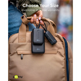 goobay Powerbank 10 000 mAh, câble USB-C intégré 13 cm, 20 watts Noir