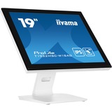 iiyama ProLite T1932MSC-W1SAG écran plat de PC 48,3 cm (19") 1280 x 1024 pixels Full HD LED Écran tactile Dessus de table Blanc Moniteur  Blanc (mat), 48,3 cm (19"), 1280 x 1024 pixels, Full HD, LED, 14 ms, Blanc