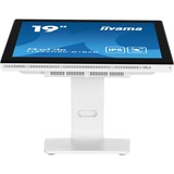 iiyama ProLite T1932MSC-W1SAG écran plat de PC 48,3 cm (19") 1280 x 1024 pixels Full HD LED Écran tactile Dessus de table Blanc Moniteur  Blanc (mat), 48,3 cm (19"), 1280 x 1024 pixels, Full HD, LED, 14 ms, Blanc