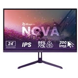 Arozzi Nova 24T1K200 23.8" Moniteur gaming Violâtre, 1x DisplayPort, 1x HDMI, 200 Hz