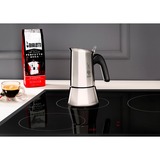 Bialetti Venus 0,23 L Noir, Acier inoxydable, Machine à expresso Argent, 0,23 L, Noir, Acier inoxydable, 4 tasses, Acier inoxydable, Venus Induction, CE