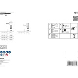 Bosch 2 608 576 669 accessoire pour meuleuse d'angle Régler, Jeu de mèches de perceuse Régler, Bosch, Noir, Gris, 5 pièce(s)