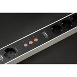 Brennenstuhl Multiprise Connect Ecolor WLAN 4 prises Blanc/Noir