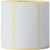 Brother BDE-1J026051-060 Blanc Imprimante d'étiquette adhésive Blanc, Imprimante d'étiquette adhésive, Étiquette découpée, Thermique directe, Universel, Rectangle