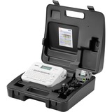 Brother PT-D410VP | Etiqueteuse bureautique professionnelle, Étiqueteuse Blanc, QWERTY, TZe, ZINK (Zero-Ink), 180 x 180 DPI, Avec fil, Blanc