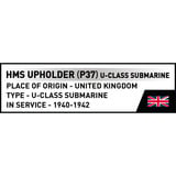 COBI Sous-marin de classe U HMS Upholder (P37), Jouets de construction 