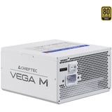Chieftec Vega PPG-850-CW unité d'alimentation d'énergie 20+4 pin ATX ATX Blanc alimentation  modulaire 850 watt Blanc, 1x 12V-2x6, 4x PCIe, 850 W, 100 - 240 V, 50/60 Hz, 20+4 pin ATX, 60 cm, 150,400 mm
