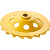DEWALT Meuleuse d'angle DWE4257KT-QS kit de surface béton, 125mm Jaune/Noir