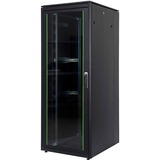 Digitus Armoire réseau de série Unique - 8 00 x1 000 mm (lxp), Armoire informatique Noir, Rack autonome, 42U, 800 kg, Verrouillage des touches, Noir