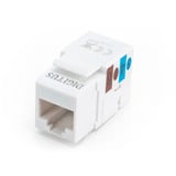 Digitus Module Keystone CAT 5e, Classe D non blindé, Module de Keystone Blanc