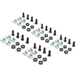 Digitus Support de câble Anneaux 1HE, Guide-câble Gris, 10 pièces