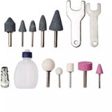 EINHELL Ponceuse à tige pneumatique TC-PP 220 Rouge/Noir