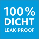 Emsa 508546 boîte hermétique alimentaire Rectangulaire 3,7 L Transparent 1 pièce Transparent/Bleu, Boîte, Rectangulaire, 3,7 L, Transparent, Polypropylène (PP), Élastomère thermoplastique (TPE), Allemagne