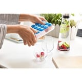 Emsa 508546 boîte hermétique alimentaire Rectangulaire 3,7 L Transparent 1 pièce Transparent/Bleu, Boîte, Rectangulaire, 3,7 L, Transparent, Polypropylène (PP), Élastomère thermoplastique (TPE), Allemagne