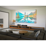 Epson EH-LS800B Projecteur à focale ultra courte 4000 ANSI lumens 3LCD 4K+ (5120x3200) Noir, Projecteur laser Noir, 4000 ANSI lumens, 3LCD, 4K+ (5120x3200), 2500000:1, 16:9, 2032 - 3810 mm (80 - 150")