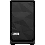 Fractal Design Meshify 2 Nano boîtier midi tower Noir | 2x USB-A | 1x USB-C | Verre Trempé