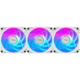GIGABYTE AORUS EZ CHAIN FAN 120 ICE Carte-mère Ventilateur 12 cm Blanc 1 pièce(s) ventilateurs de boîtier RGB  Noir, 3 pièces, 120 x 120 x 25 mm, Ventilateur, 12 cm, Blanc