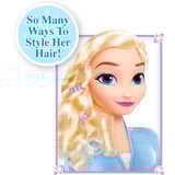 Just Play Disney Frozen 2 - Tête de coiffure basique Elsa, Maquillage et tête à coiffer 