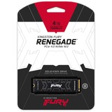 Kingston FURY Renegade 4 To SSD Noir, SFYRS/4000G, M.2 2280, PCIe 4.0 NVMe