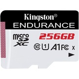 Kingston SDCE/256GB, Carte mémoire Blanc/Noir