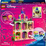 LEGO Disney Princess Les Mini Princesses Belle et Tiana avec leur château, Jouets de construction 