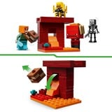 LEGO Minecraft - La bataille de lave dans le Nether, Jouets de construction 21266
