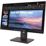 Lenovo ThinkVision T27QD-40 Moniteur 27" Noir, 1x DisplayPort, 1x HDMI, 2x USB-C, 3x USB-A, 1x RJ-45, 120 Hz, 68,6 cm (27"), 2560 x 1440 pixels, Wide Quad HD, LED, 6 ms, Noir