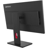 Lenovo ThinkVision T27QD-40 Moniteur 27" Noir, 1x DisplayPort, 1x HDMI, 2x USB-C, 3x USB-A, 1x RJ-45, 120 Hz, 68,6 cm (27"), 2560 x 1440 pixels, Wide Quad HD, LED, 6 ms, Noir